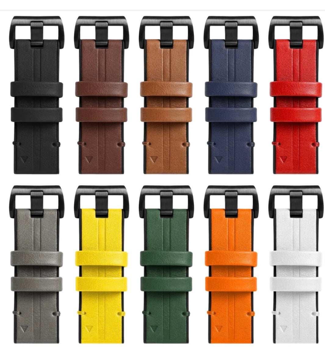 Leather Hybrid Strap V2
For Garmin Instinct 1