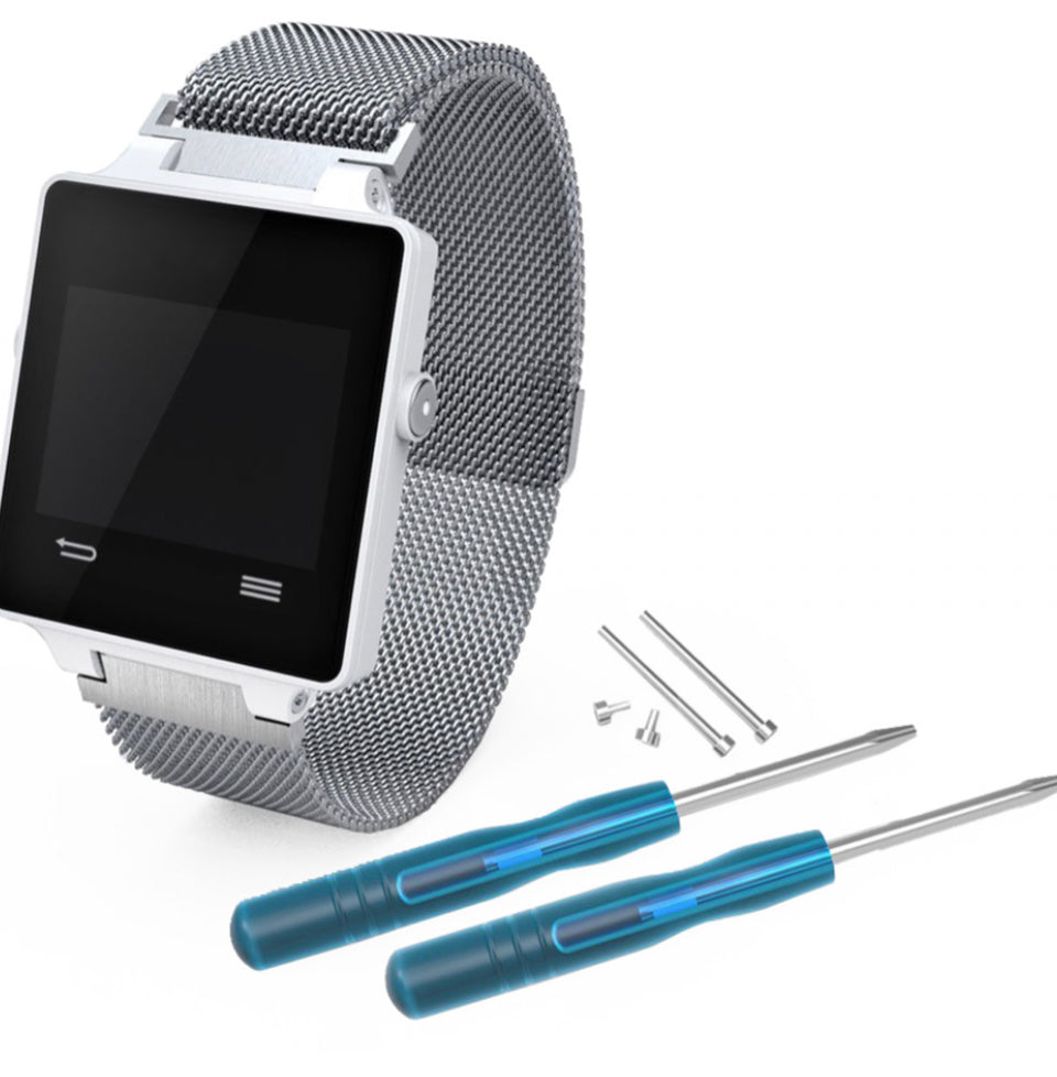 Stainless Steel Milanese Mesh Loop for Garmin Vivoactive and Approach S2 S4