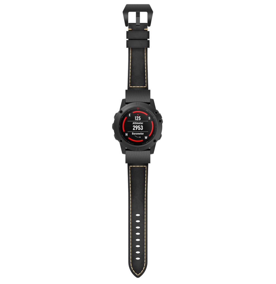 Leather Strap for Garmin Fenix 6S & Fenix 5S