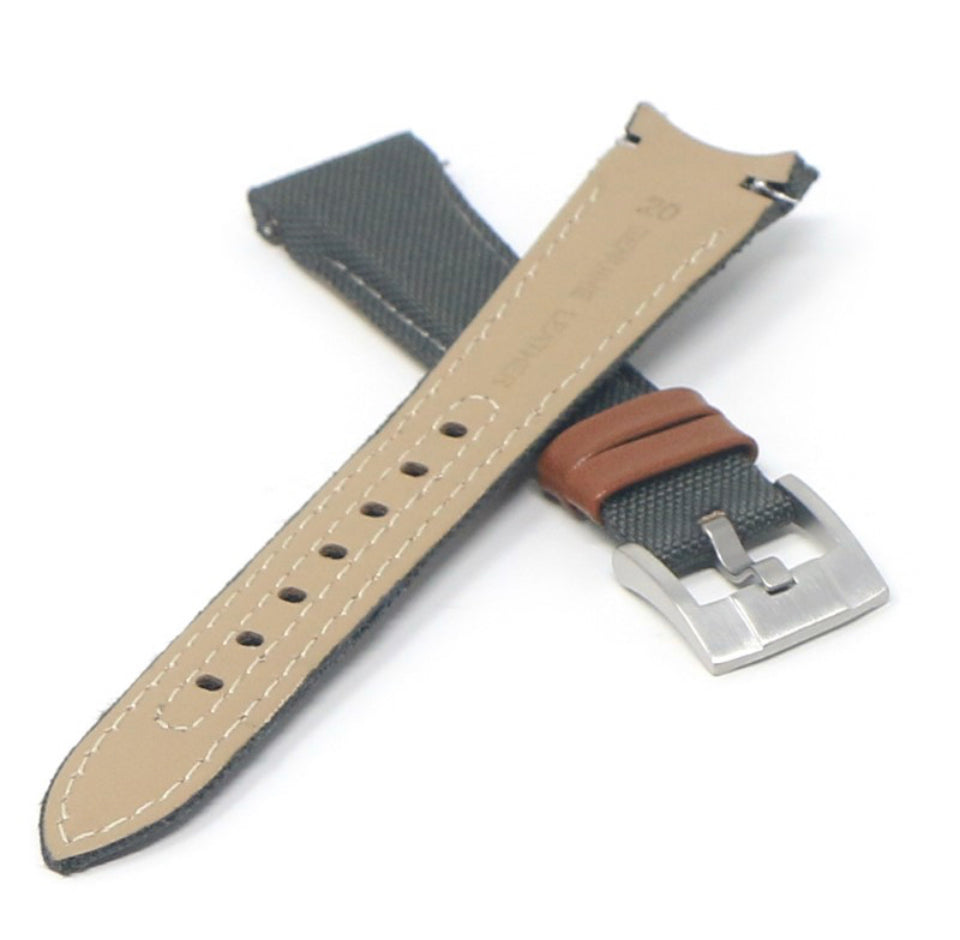 DASSARI Fitted Nylon Band For Rolex