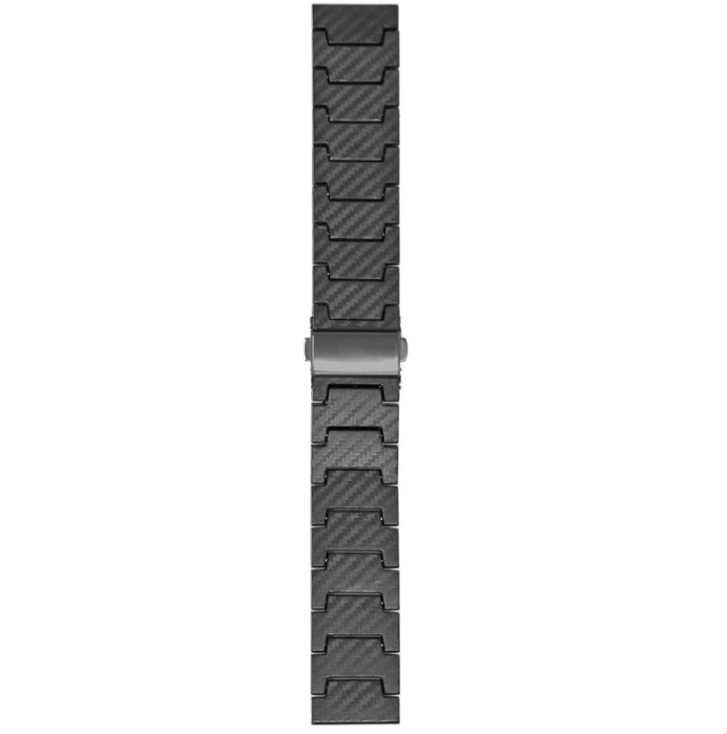 Carbon Fiber Link Bracelet For Garmin Vivoactive 4