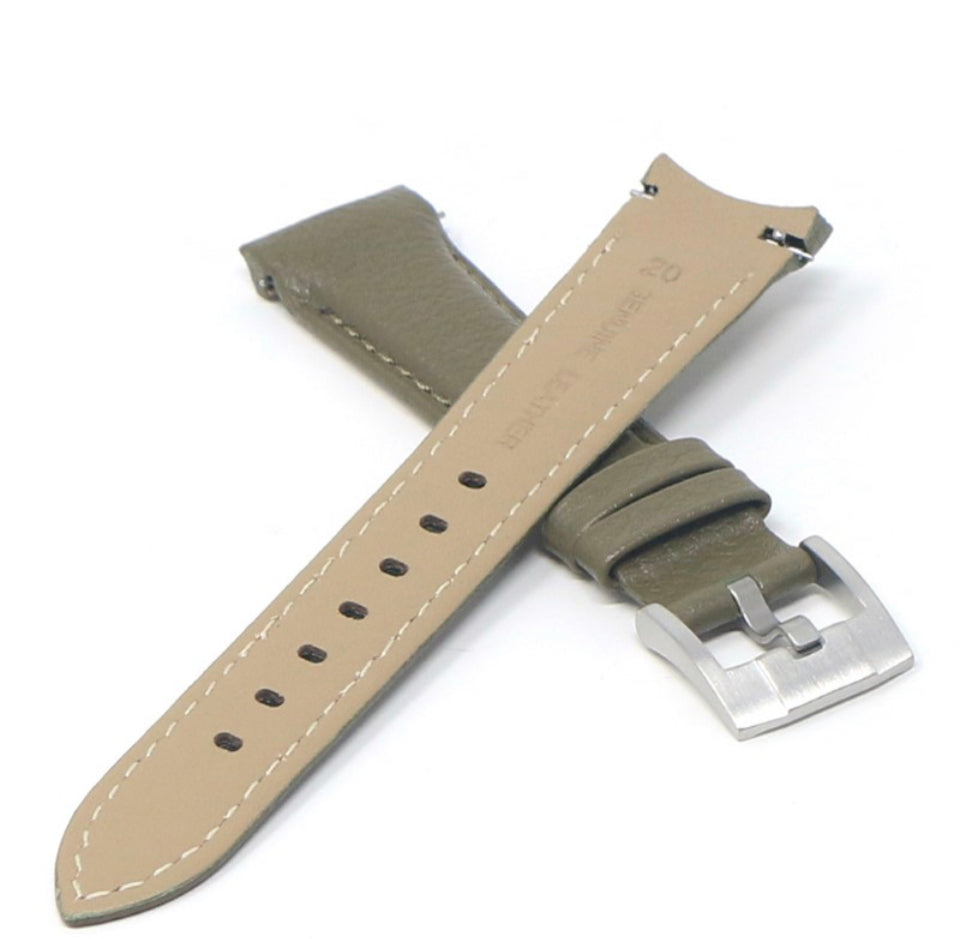 DASSARI Fitted Leather Band For Rolex