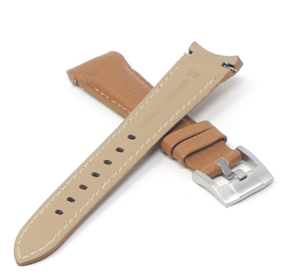DASSARI Fitted Leather Band For Rolex