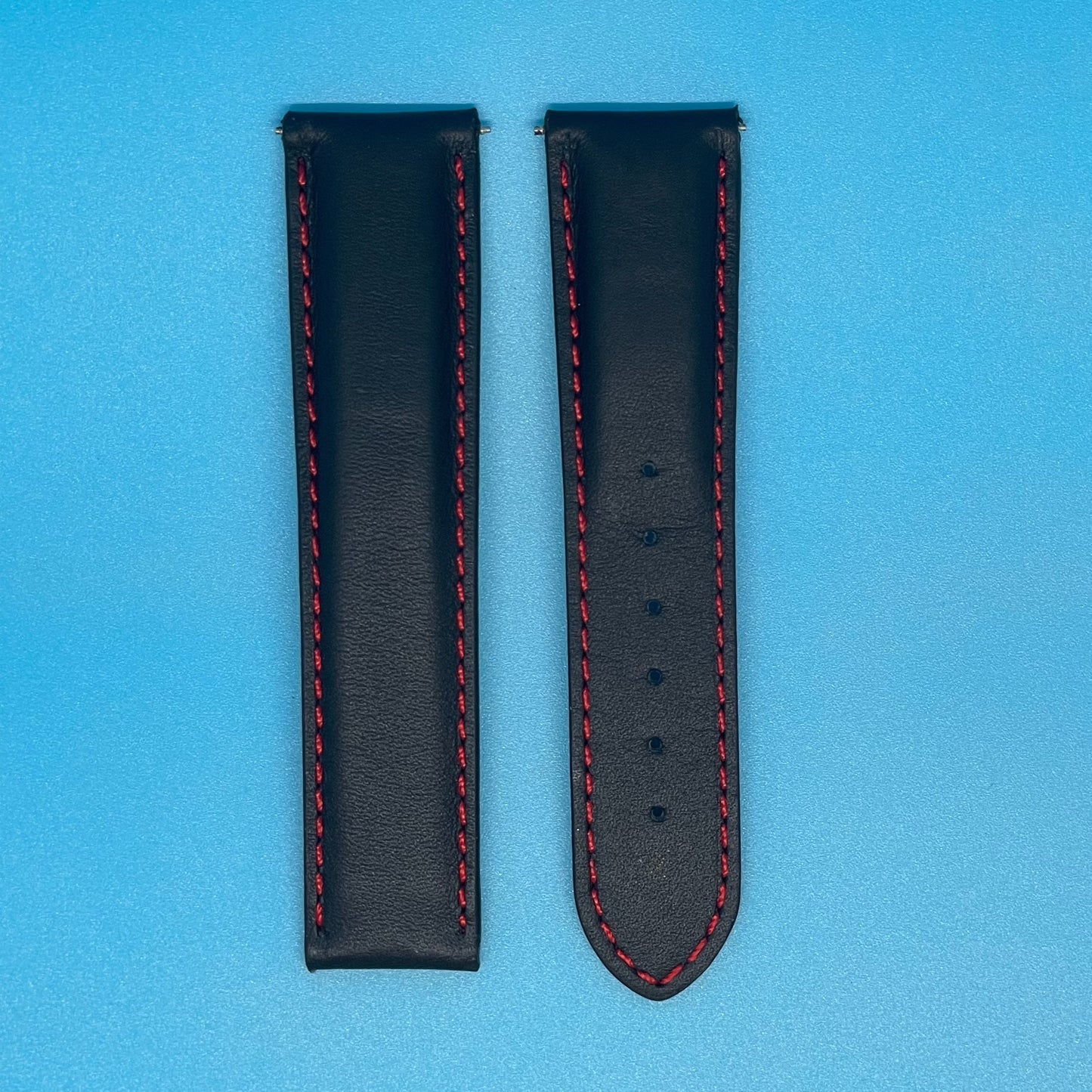 Store Sample - DASSARI Modena Smooth Italian Leather Strap for Deployment Clasp
