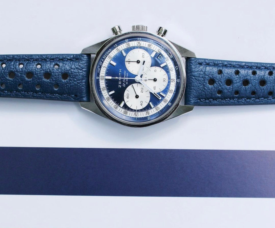 Store Sample - Dassari Perforated Leather Rally Strap