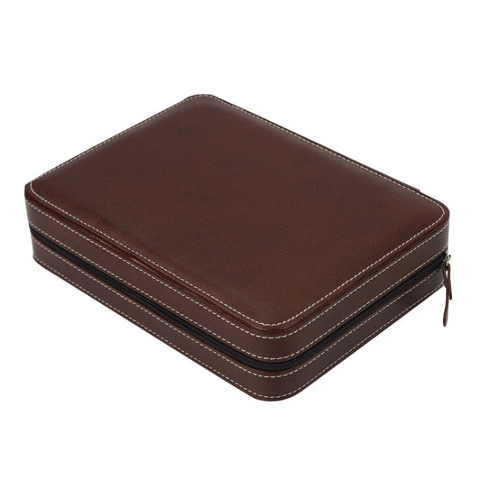 Watch Travel Case in Brown for 8 Watches