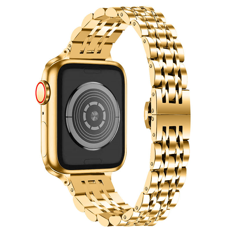 Slim Stainless Steel Bracelet for Apple Watch