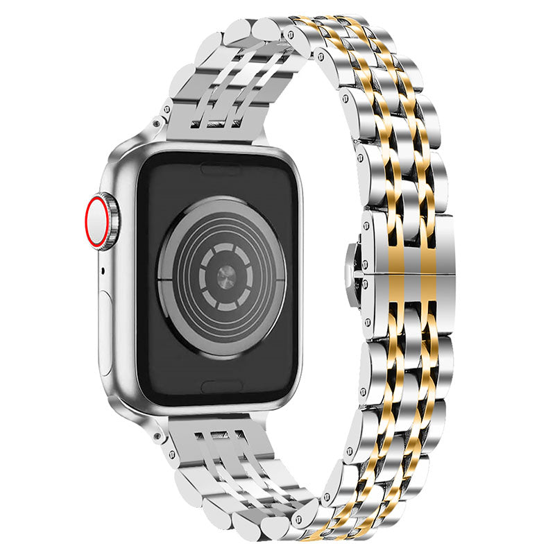 Slim Stainless Steel Bracelet for Apple Watch