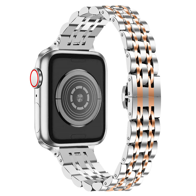 Slim Stainless Steel Bracelet for Apple Watch