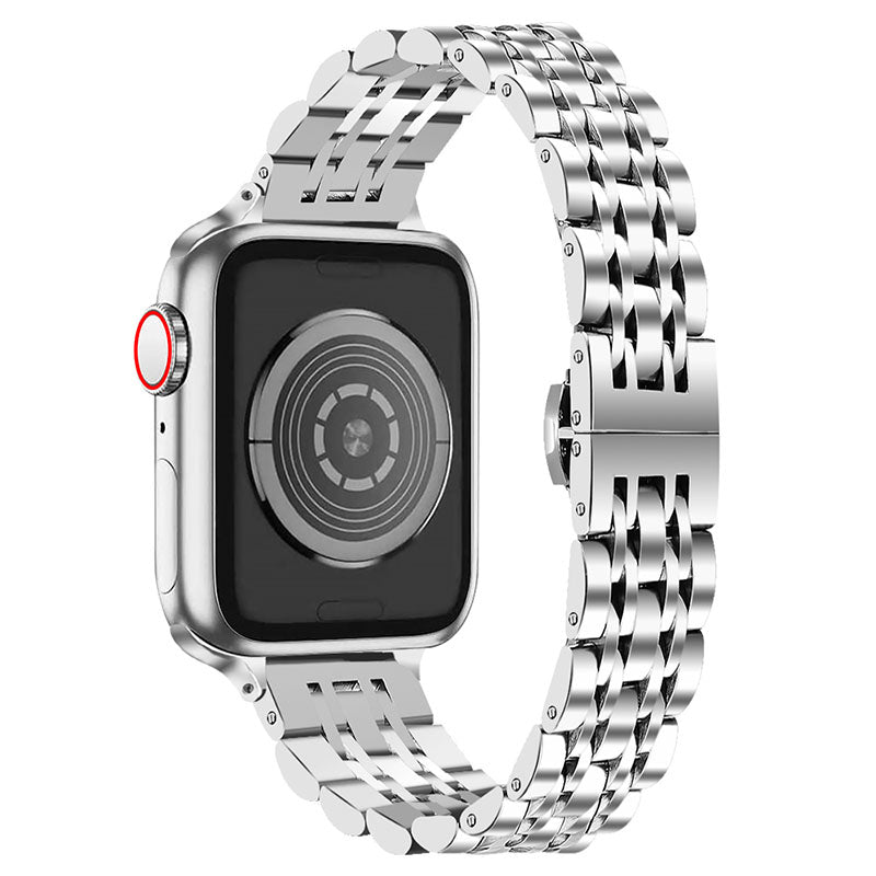 Slim Stainless Steel Bracelet for Apple Watch