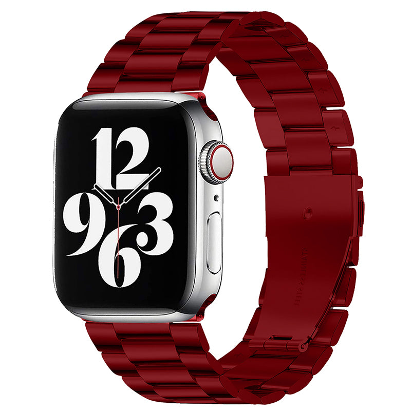 Flat-Link Stainless Steel Band for Apple Watch
