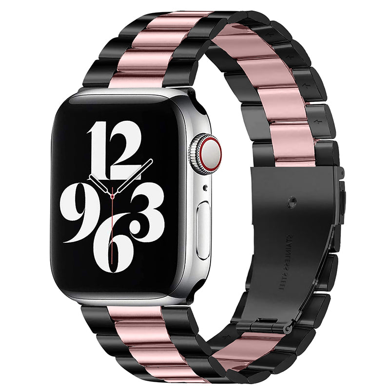 Flat-Link Stainless Steel Band for Apple Watch