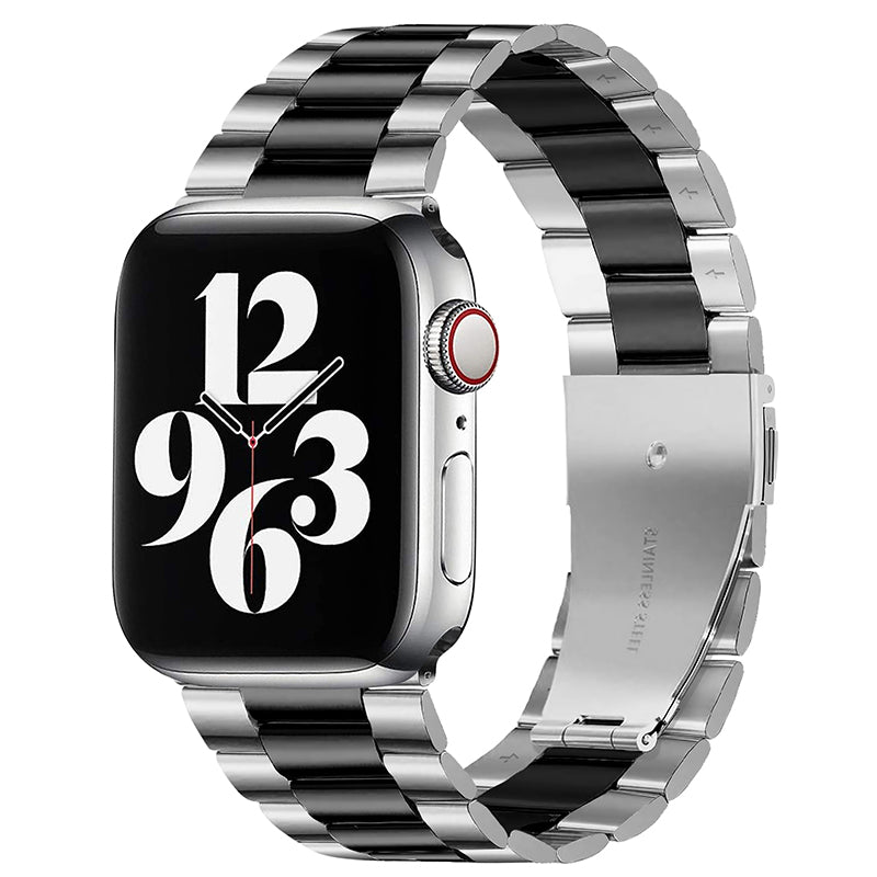 Flat-Link Stainless Steel Band for Apple Watch