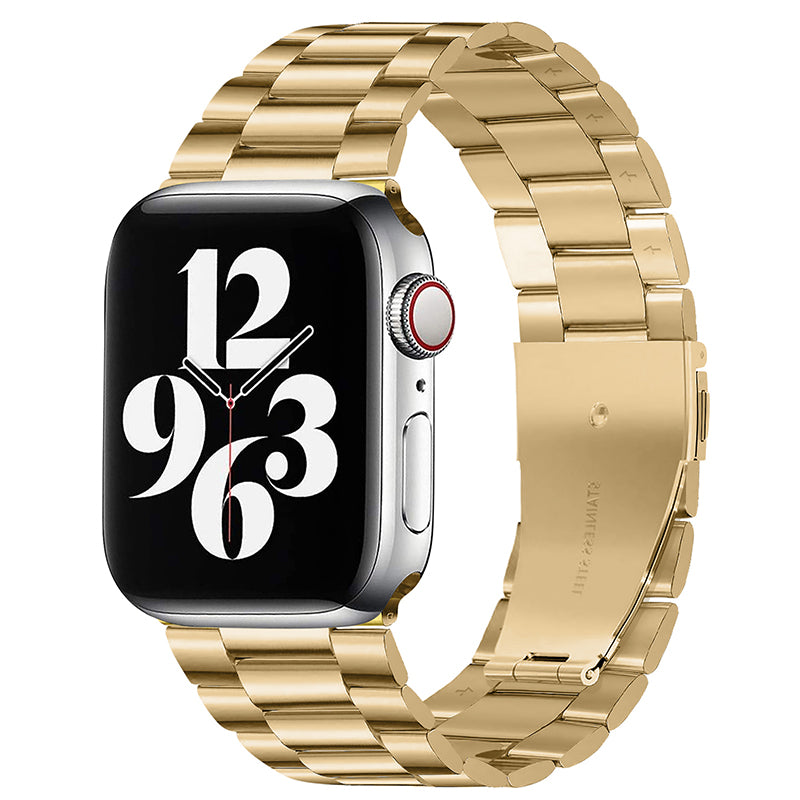 Flat-Link Stainless Steel Band for Apple Watch