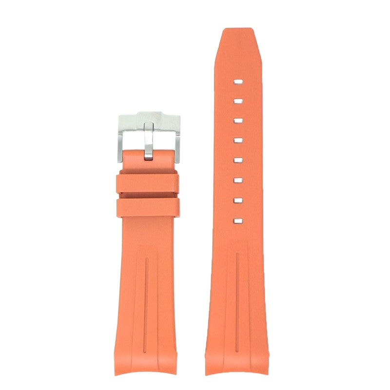 Fitted Smooth Rubber Strap For Blancpain