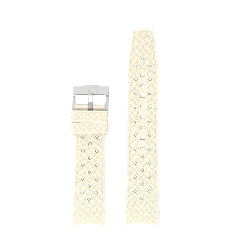 Fitted Textured Rubber Strap For Blancpain