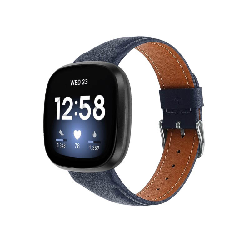 Artisan Leather Band  For Fitbit Versa 4