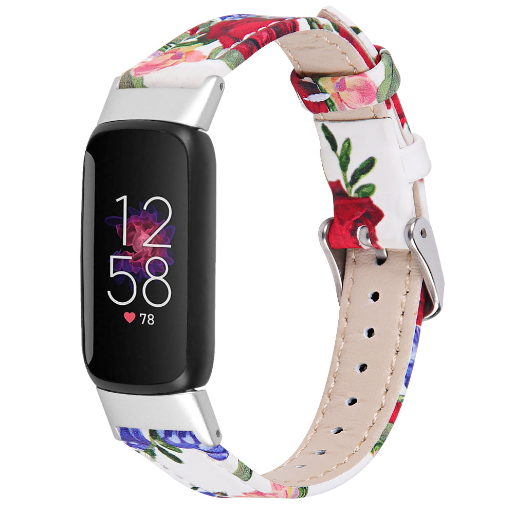 Smooth Leather Band for Fitbit Luxe