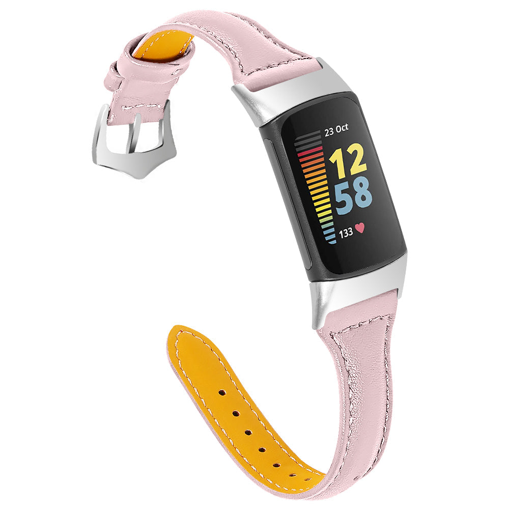 Slim Leather Strap for Fitbit Charge 6