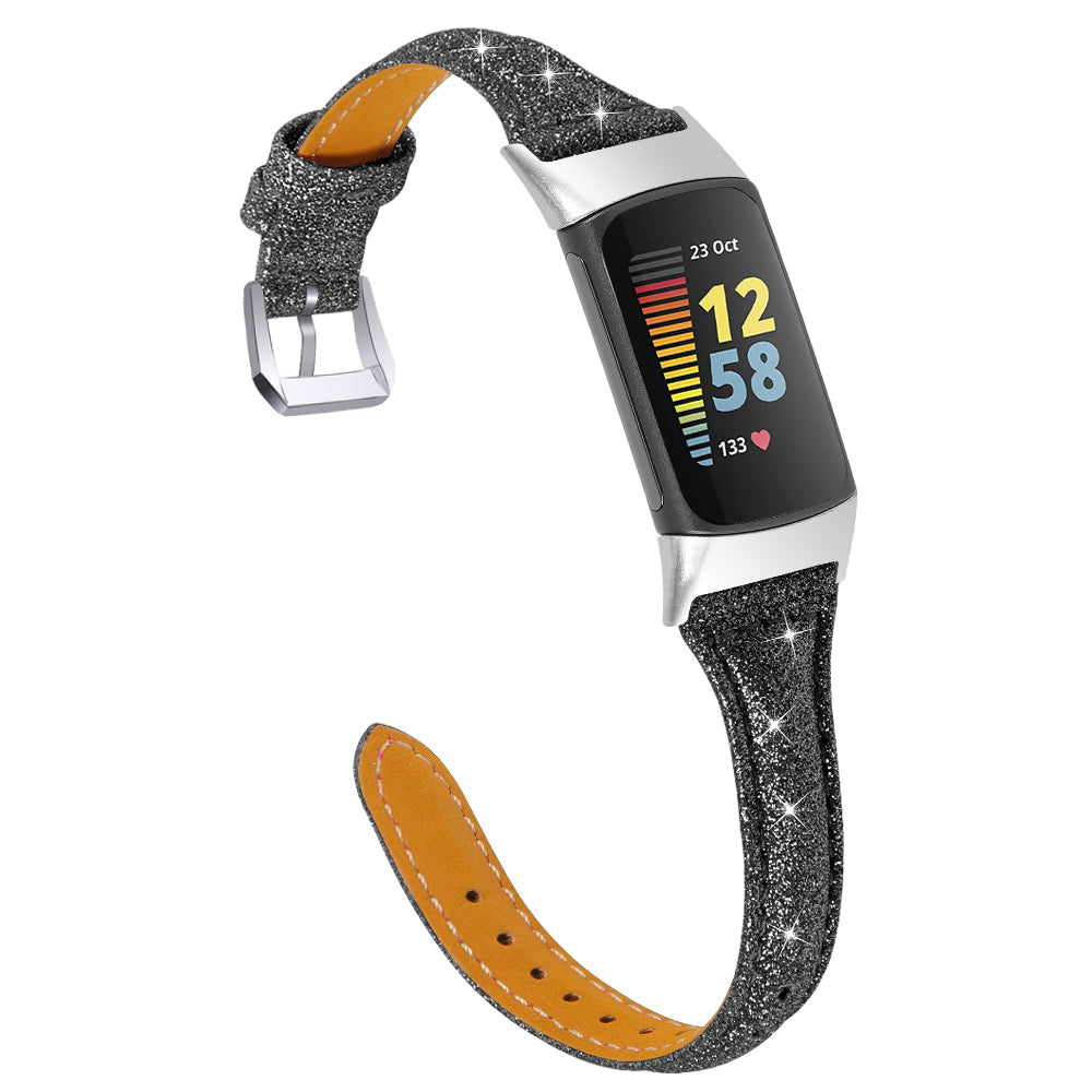 Celestial Leather Strap For Fitbit Charge 6