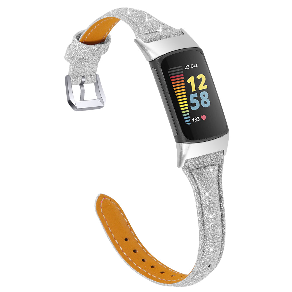Celestial Leather Strap For Fitbit Charge 6
