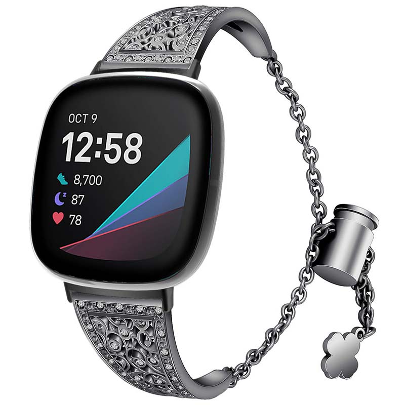 Marquis Cuff Bracelet For Fitbit Versa 4