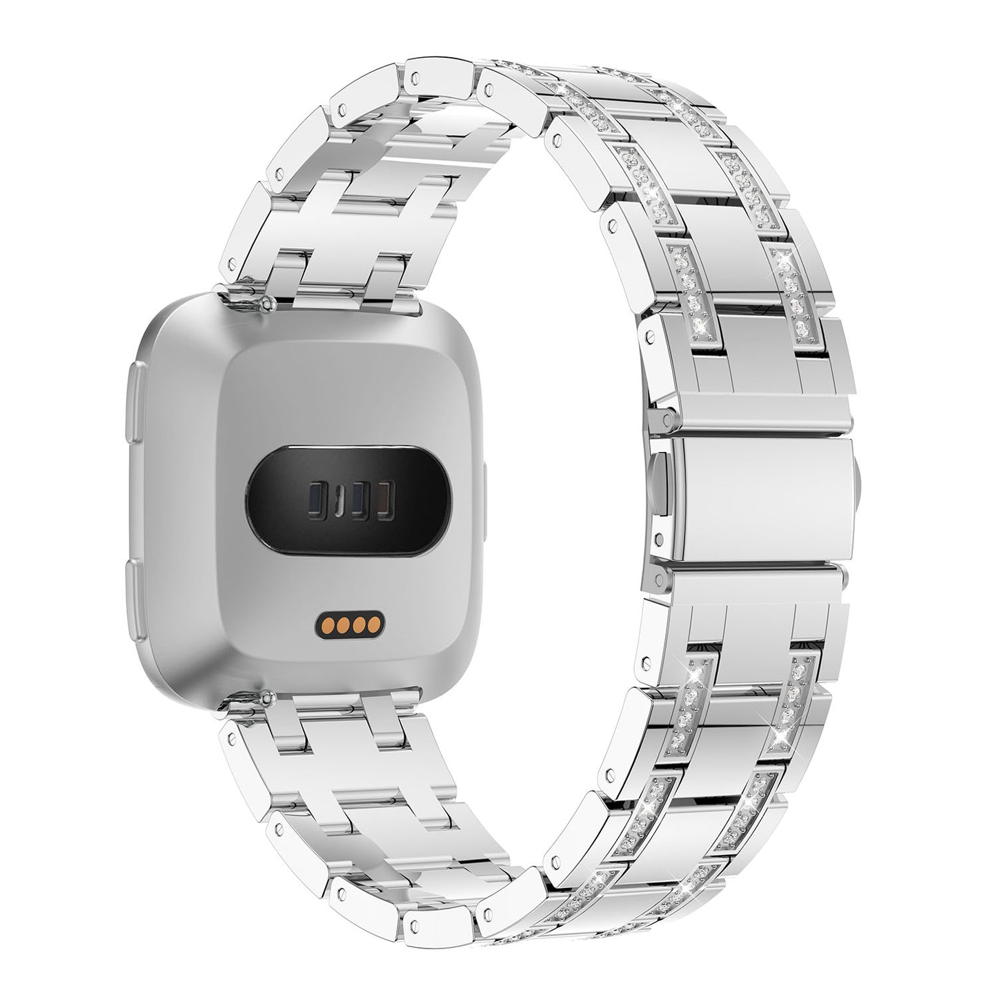 Rhinestone Studded Bracelet for Fitbit Versa & Versa 2