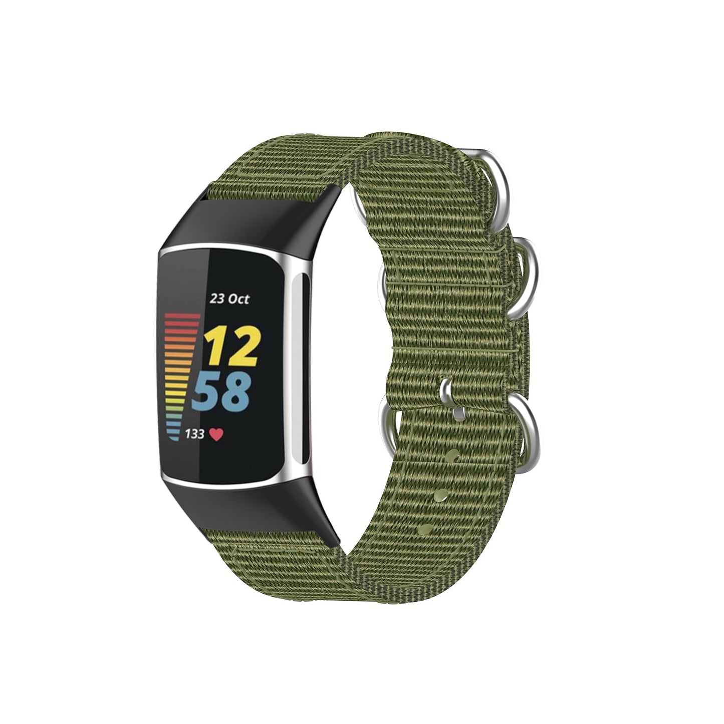 Military Strap For Fitbit Charge 6