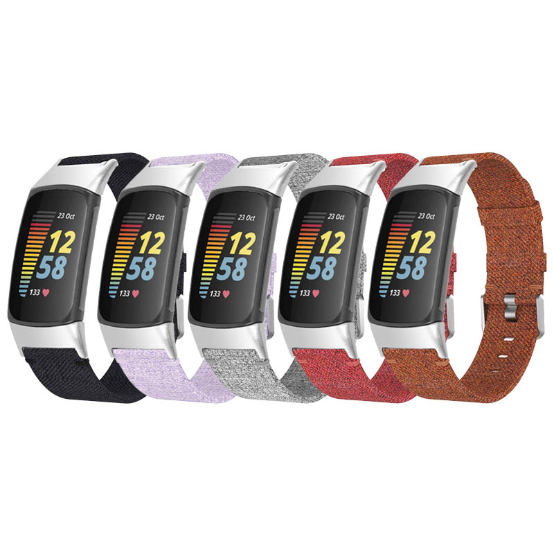 Everyday Canvas Strap For Fitbit Charge 6