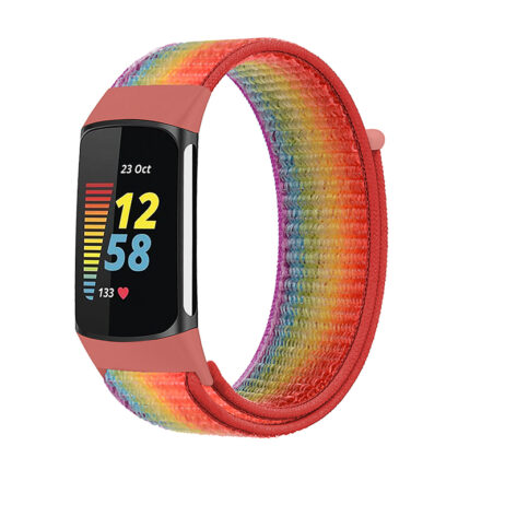 HOOK & LOOP NYLON STRAP FOR FITBIT CHARGE 5