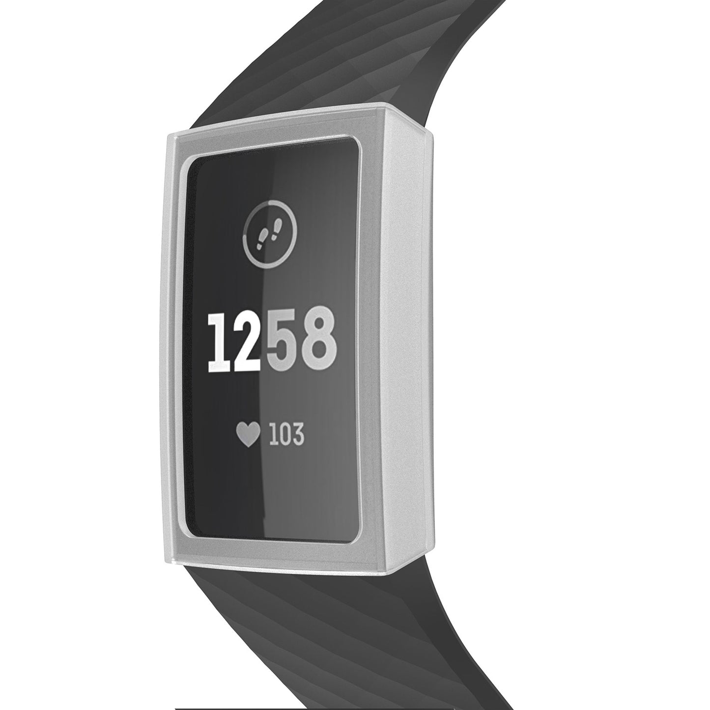 Rubber Protective Case for Fitbit Charge 3