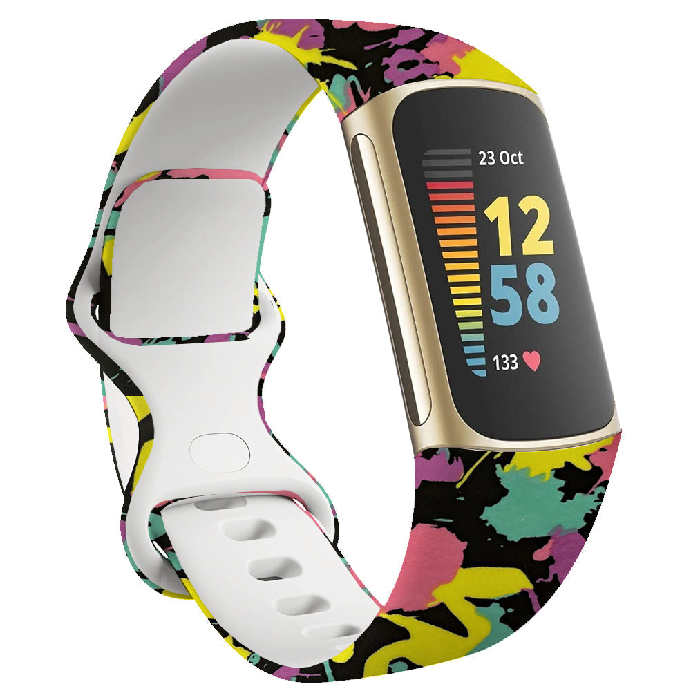 Infinity Print Band  For Fitbit Charge 6