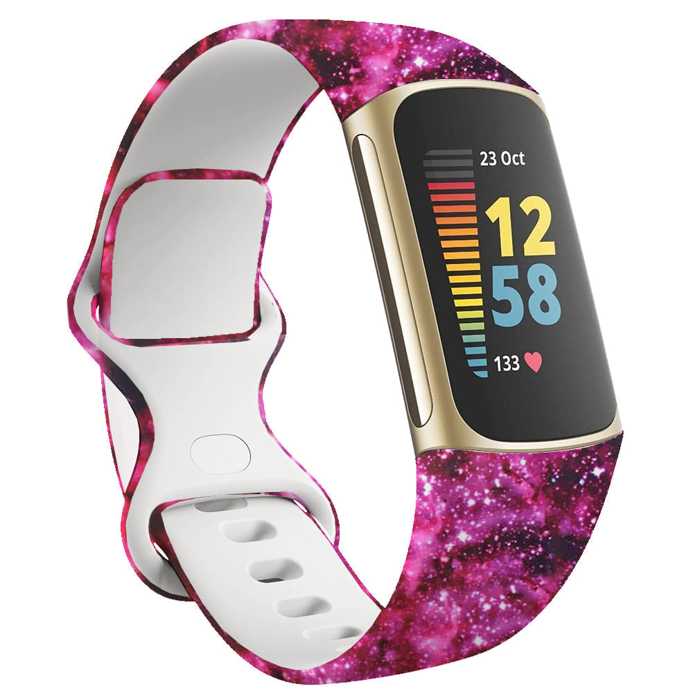 Infinity Print Band  For Fitbit Charge 6