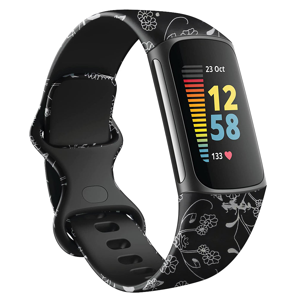 Infinity Print Band  For Fitbit Charge 6
