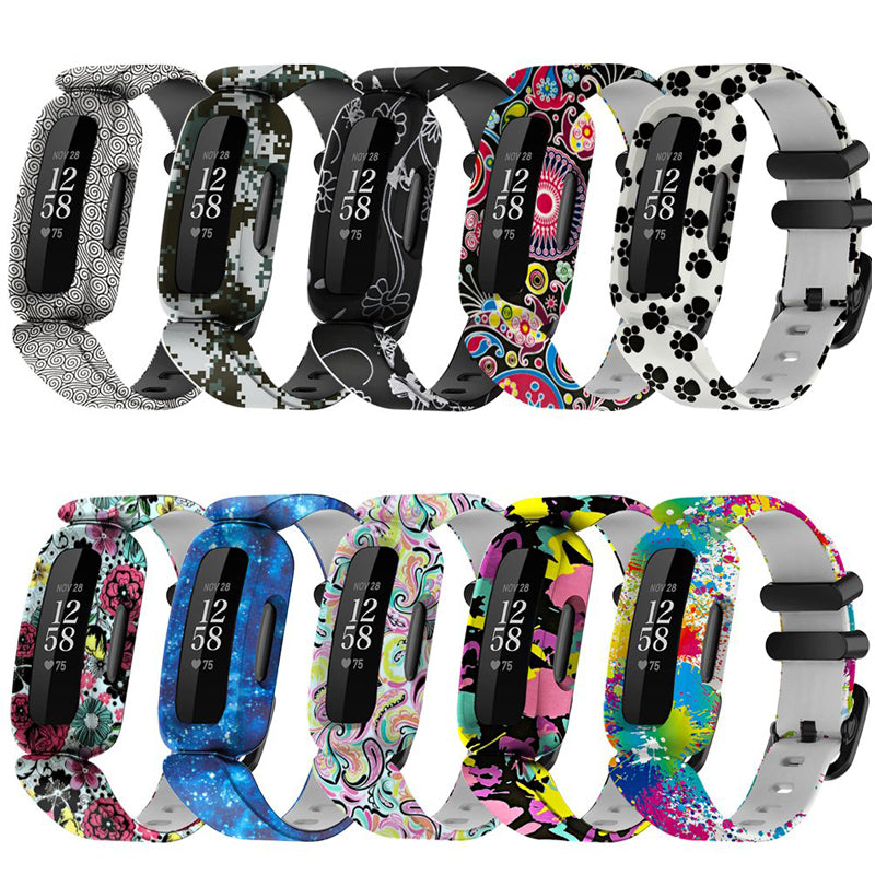 Graphic Active Band For Fitbit Inspire 2 & Fitbit Ace 3