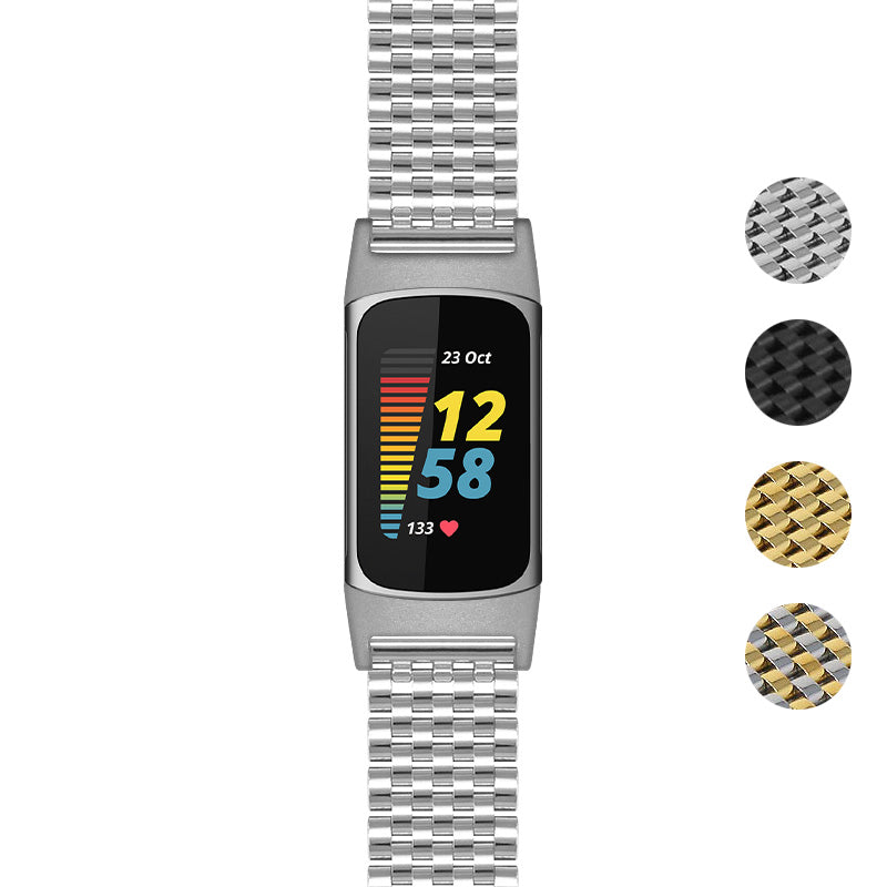 Vintage Beads of Rice Bracelet For Fitbit Charge 5