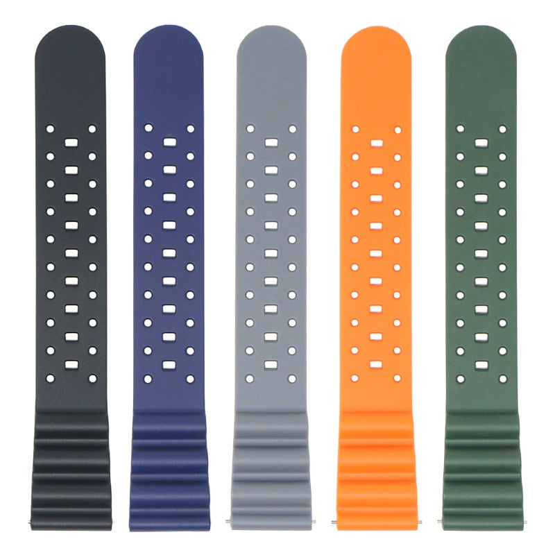 DASSARI FKM Rubber Diver Strap
