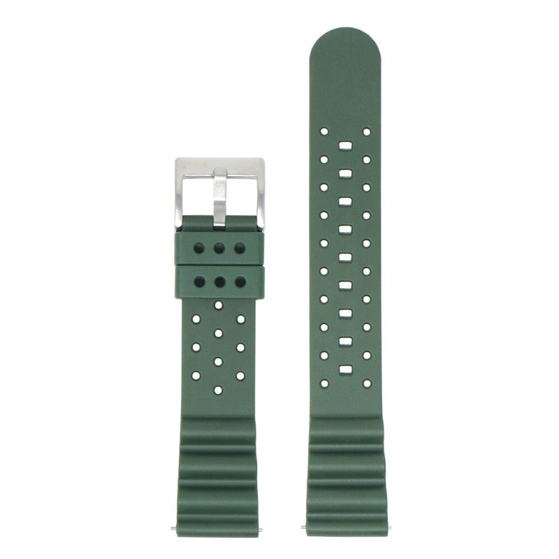 DASSARI FKM Rubber Diver Strap
