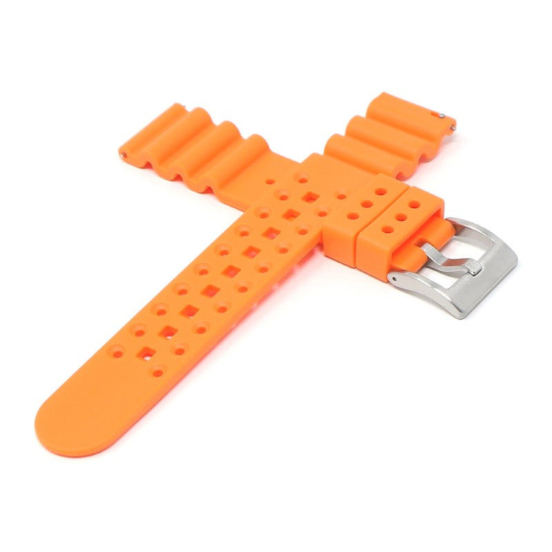 DASSARI FKM Rubber Diver Strap