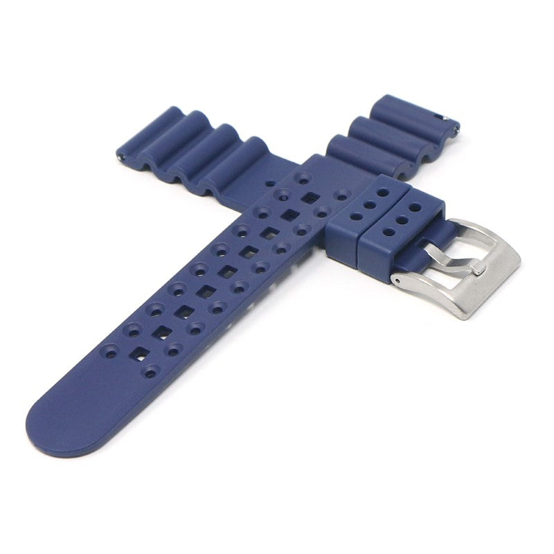 DASSARI FKM Rubber Diver Strap