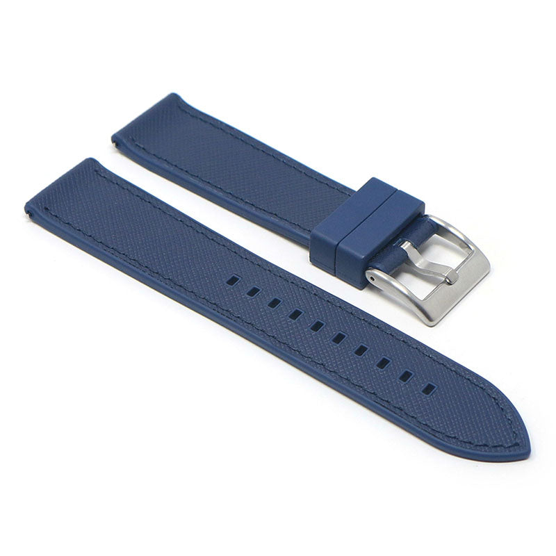 DASSARI Saffiano Leather FKM Hybrid Strap