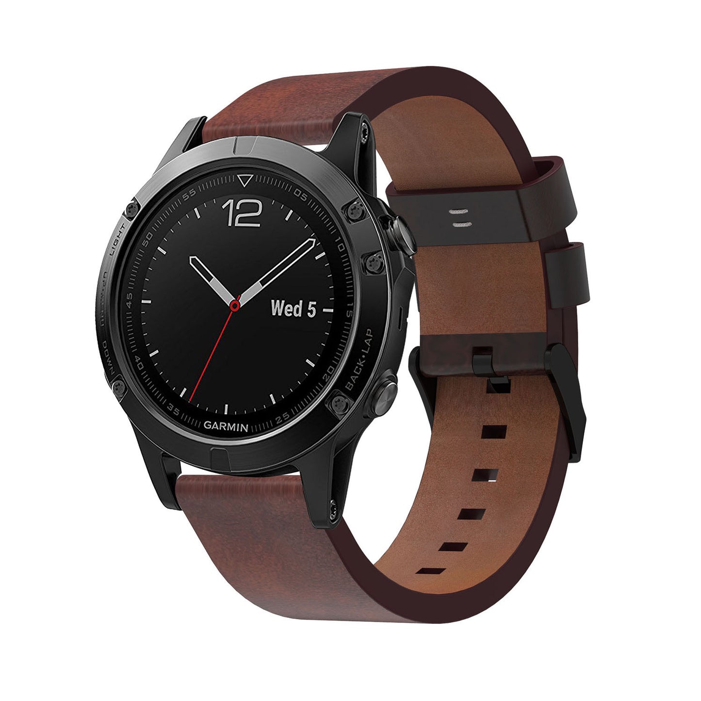 Vintage Leather Strap For Garmin Instinct