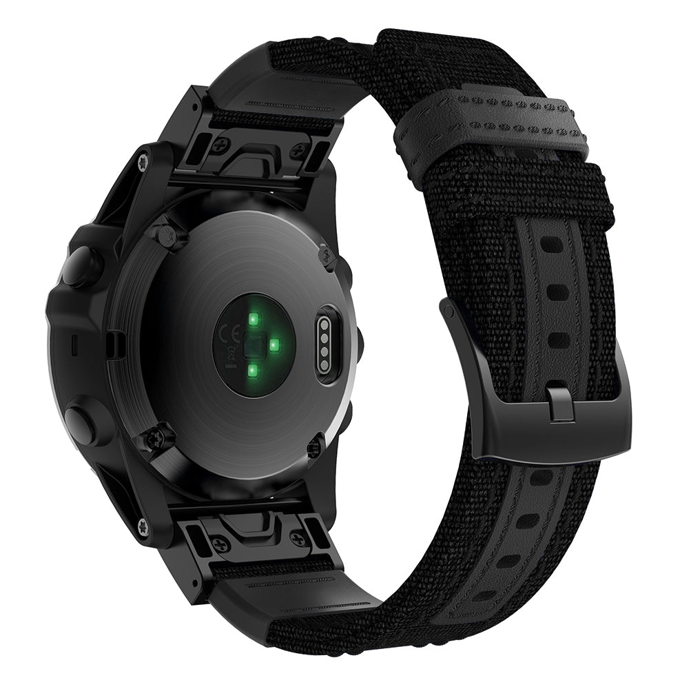 Rugged Canvas Band  For Garmin Vivoactive 4