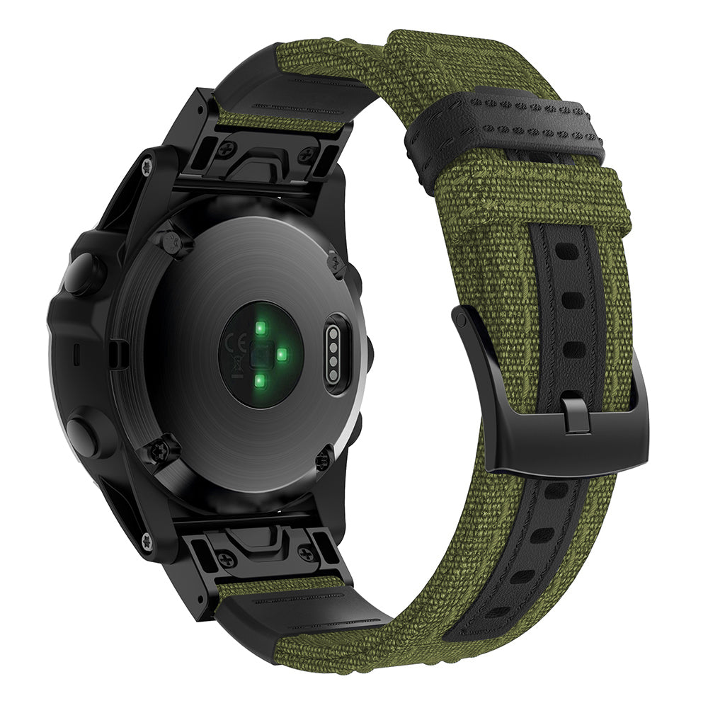 Rugged Canvas Band  For Garmin Vivoactive 4