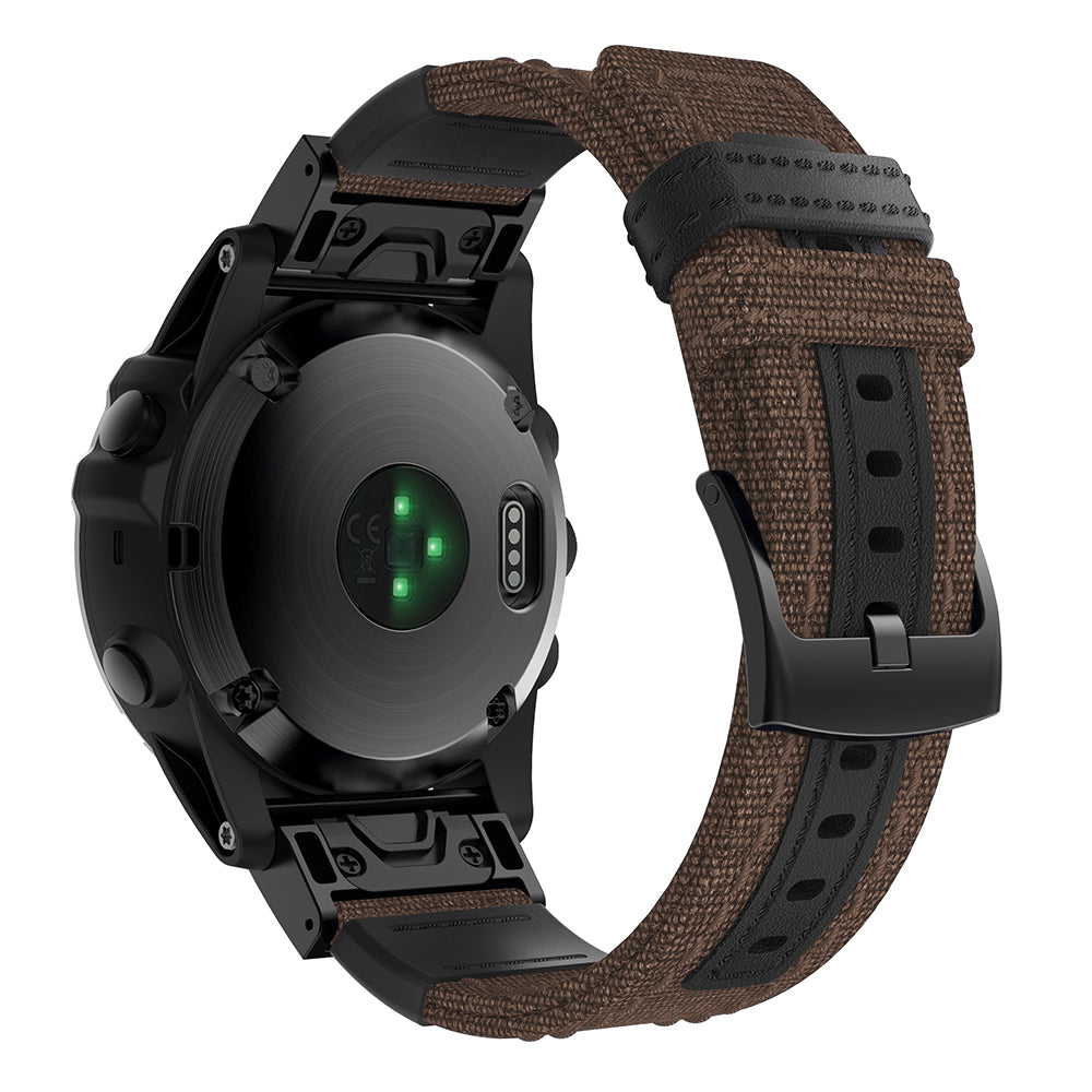 Rugged Canvas Band  For Garmin Vivoactive 4