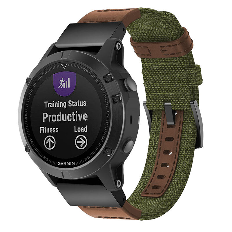 Rugged Canvas Band  For Garmin Instinct