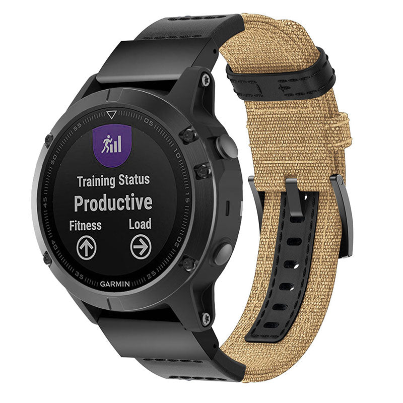 Rugged Canvas Band  For Garmin Instinct