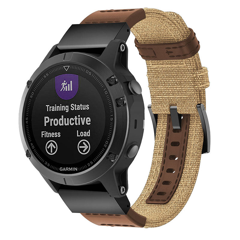Rugged Canvas Band  For Garmin Instinct