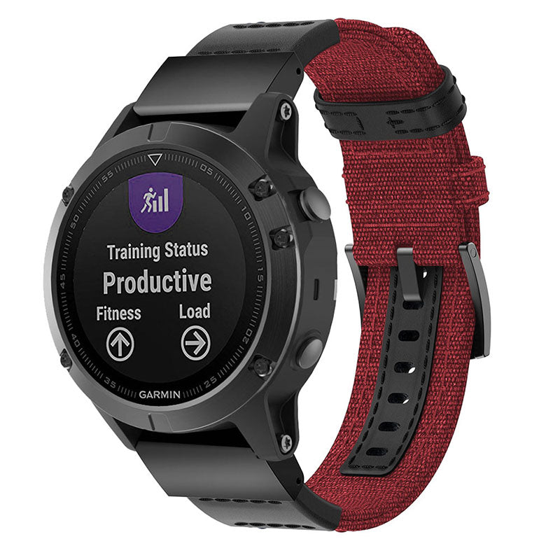 Rugged Canvas Band  For Garmin Instinct