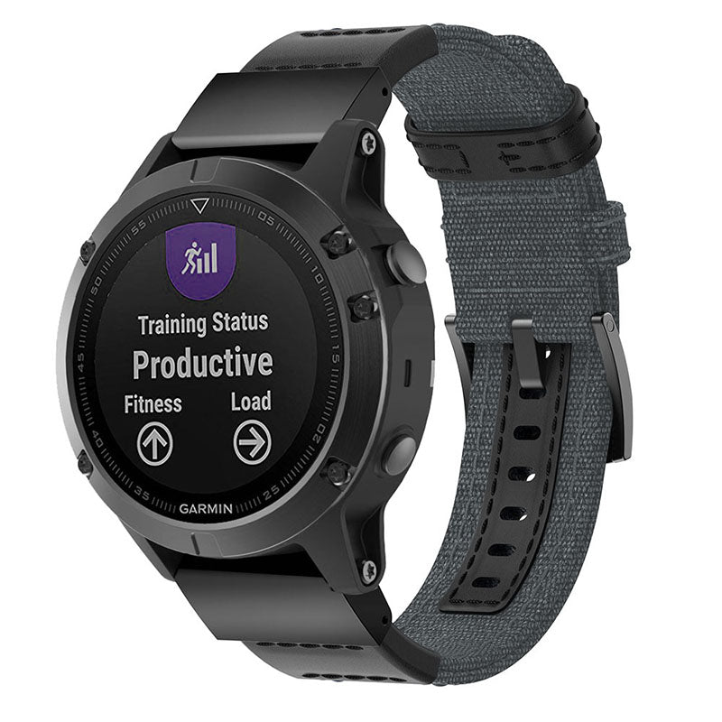 Rugged Canvas Band  For Garmin Instinct